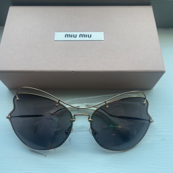 Authentic MIU MIU Butterfly Sunglasses - Limited Edition 50% OFF main image 4